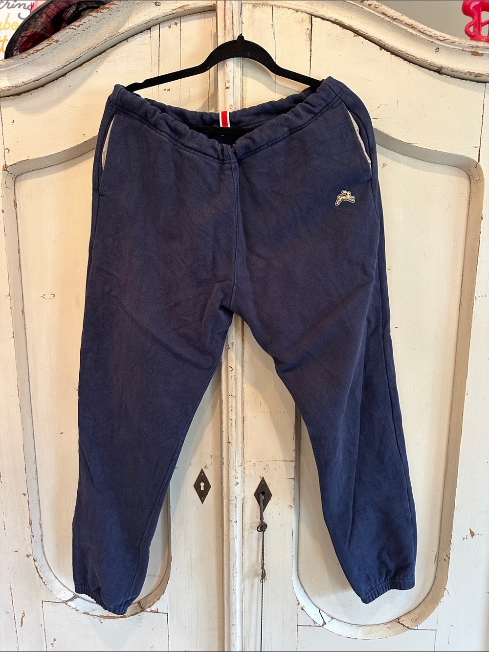 Tracksmith Navy Blue Athletic Joggers